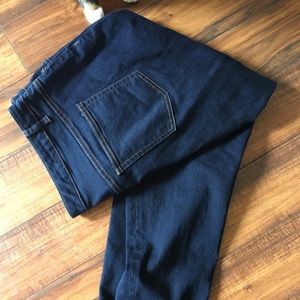 Chaps 20W Dark Jeans.  Worn once.